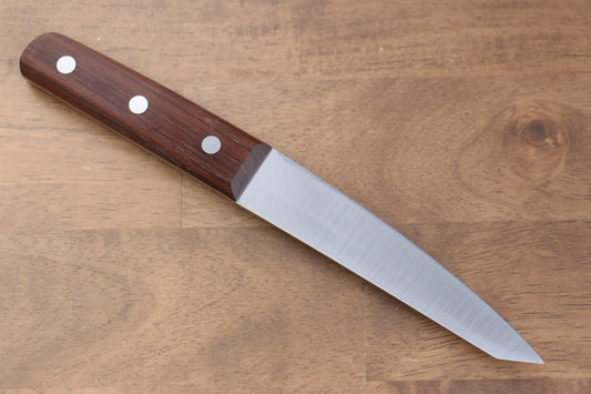 Seisuke Sanzoku เหล็กญี่ปุ่น มีดเลาะกระดูก Honesuki (ใบมีดโค้ง) มีดทำครัวญี่ปุ่น 150mm ด้ามไม้พะยูง
