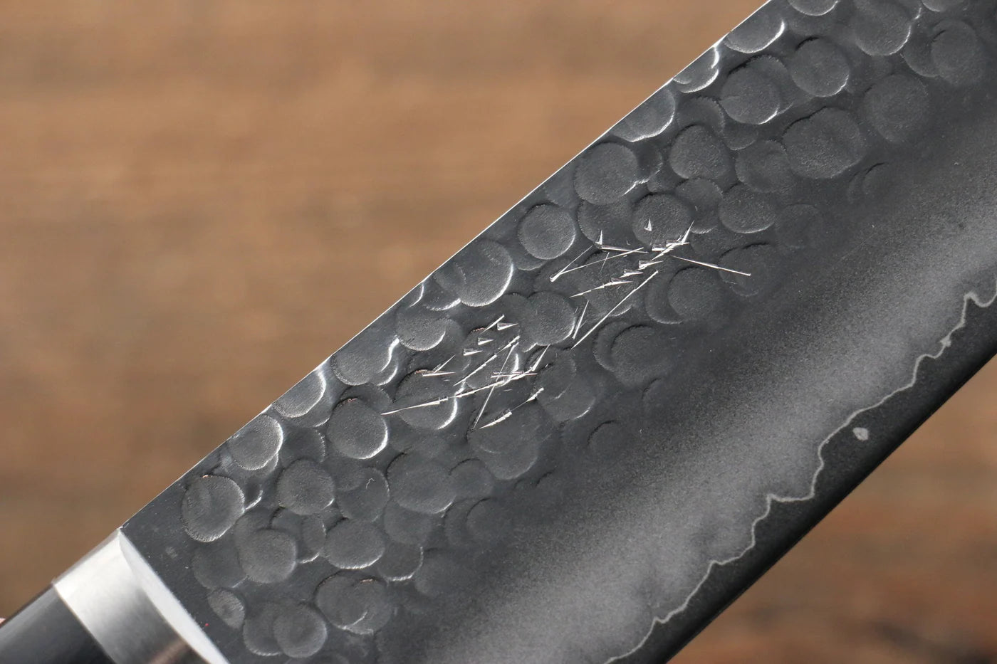 Seisuke VG1 มีด Japanese Santoku & มีดขนาดเล็ก  Petty มีดทำครัวญี่ปุ่น mm ด้ามไม้ Pakka wood