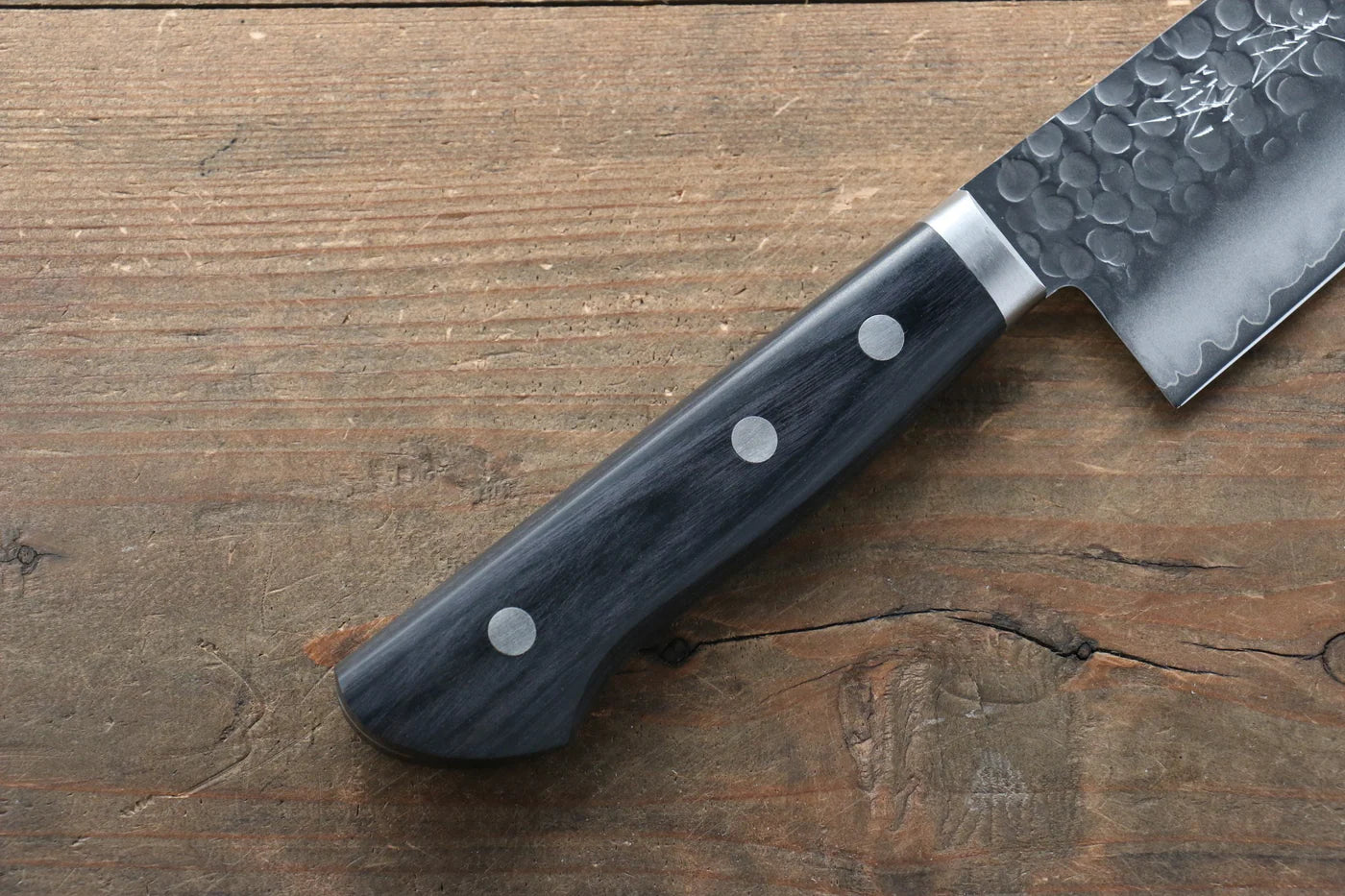 Seisuke VG1 มีด Japanese Santoku & มีดขนาดเล็ก  Petty มีดทำครัวญี่ปุ่น mm ด้ามไม้ Pakka wood