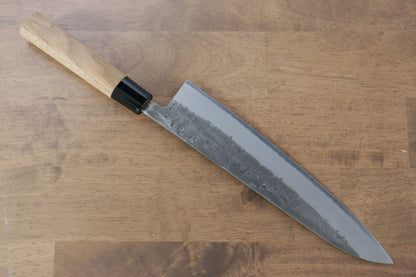 Seisuke Blue Steel (บลูสตีล) No.2 ลายคล้ายผิวลูกสาลี่ มีดกิวโตะ Gyuto มีดทำครัวญี่ปุ่น 240mm ด้ามเกาลัด