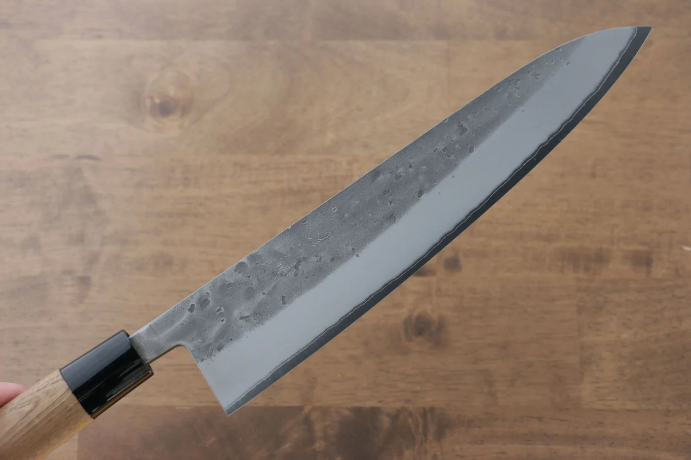 Seisuke Blue Steel (บลูสตีล) No.2 ลายคล้ายผิวลูกสาลี่ มีดกิวโตะ Gyuto มีดทำครัวญี่ปุ่น 240mm ด้ามเกาลัด