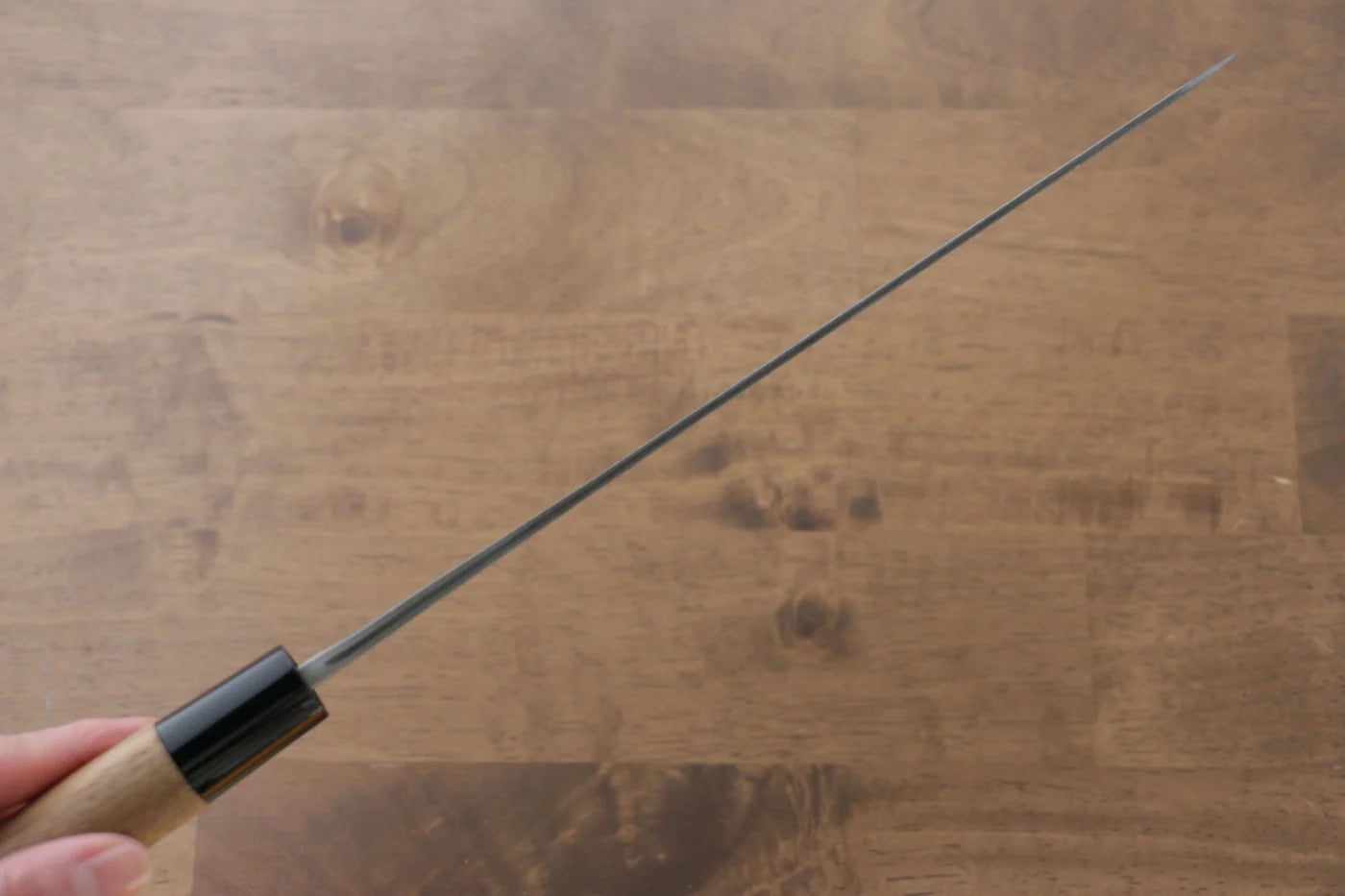 Seisuke Blue Steel (บลูสตีล) No.2 ลายคล้ายผิวลูกสาลี่ มีดกิวโตะ Gyuto มีดทำครัวญี่ปุ่น 240mm ด้ามเกาลัด