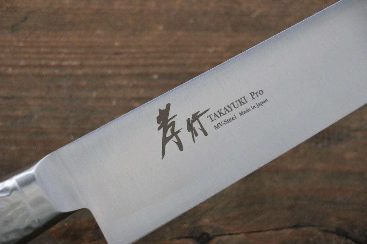 Sakai Takayuki โปร โมลิบดินัม INOX มีดเลาะเอ็น Sujihiki มีดทำครัวญี่ปุ่น 270mm