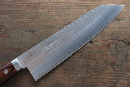 Kunihira VG1 ลายค้อนตี มีดกิวโตะ Gyuto มีดทำครัวญี่ปุ่น 180mm ด้ามมะฮอกกานี