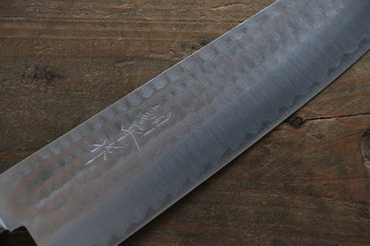 Kunihira VG1 ลายค้อนตี มีดกิวโตะ Gyuto มีดทำครัวญี่ปุ่น 180mm ด้ามมะฮอกกานี