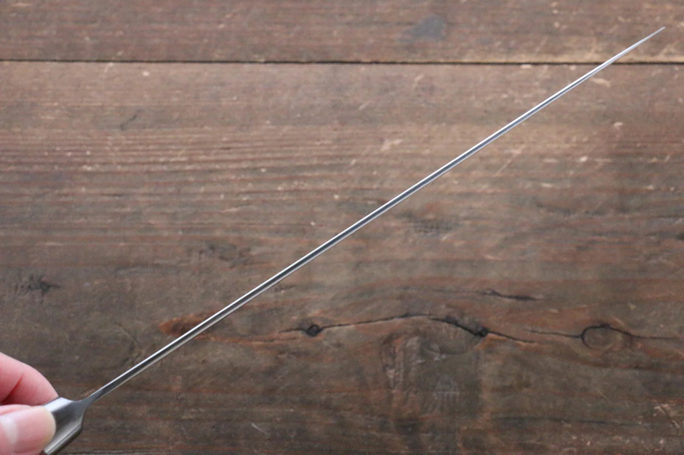 Sakai Takayuki Grand Chef Grand Chef Swedish Steel (เหล็กสวีเดน) มีดกิวโตะ Gyuto มีดทำครัวญี่ปุ่น 210mm ด้าม Micarta แดง