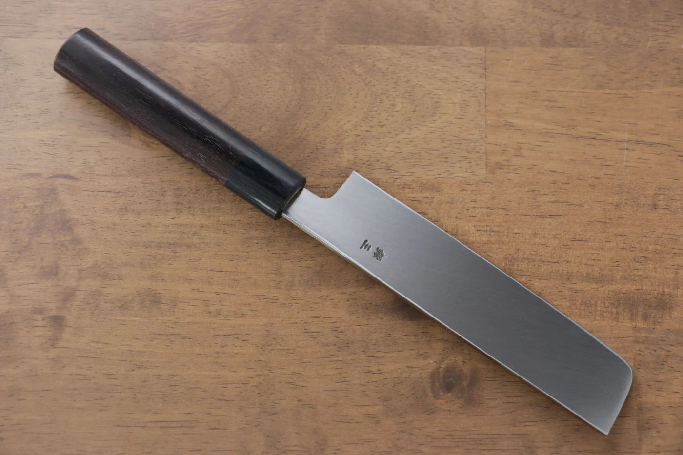 Jikko Silver Steel No.3 (เหล็กเงิน No.3) มีด Usuba มีดทำครัวญี่ปุ่น 165mm ด้ามไม้พะยูง