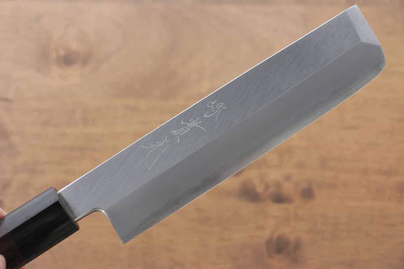 Jikko Silver Steel No.3 (เหล็กเงิน No.3) มีด Usuba มีดทำครัวญี่ปุ่น 165mm ด้ามไม้พะยูง