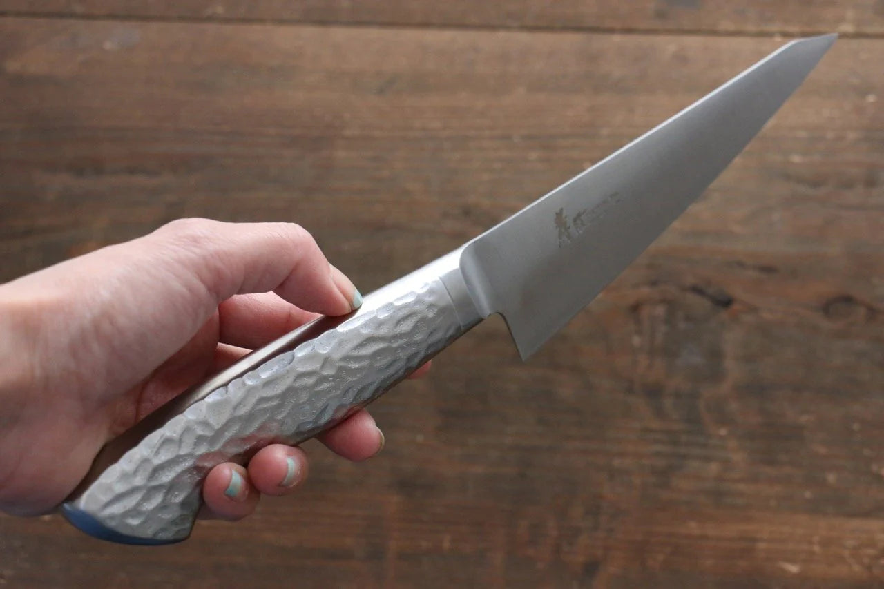 Sakai Takayuki โปร โมลิบดินัม INOX มีดเลาะกระดูก Honesuki มีดทำครัวญี่ปุ่น 150mm