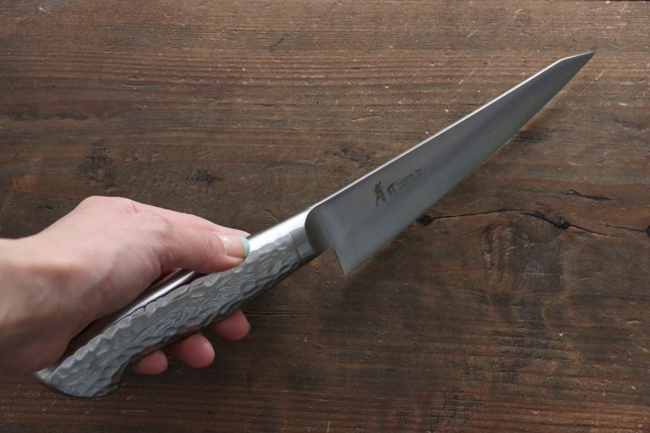 Sakai Takayuki โปร โมลิบดินัม INOX มีดเลาะกระดูก Honesuki มีดทำครัวญี่ปุ่น 150mm