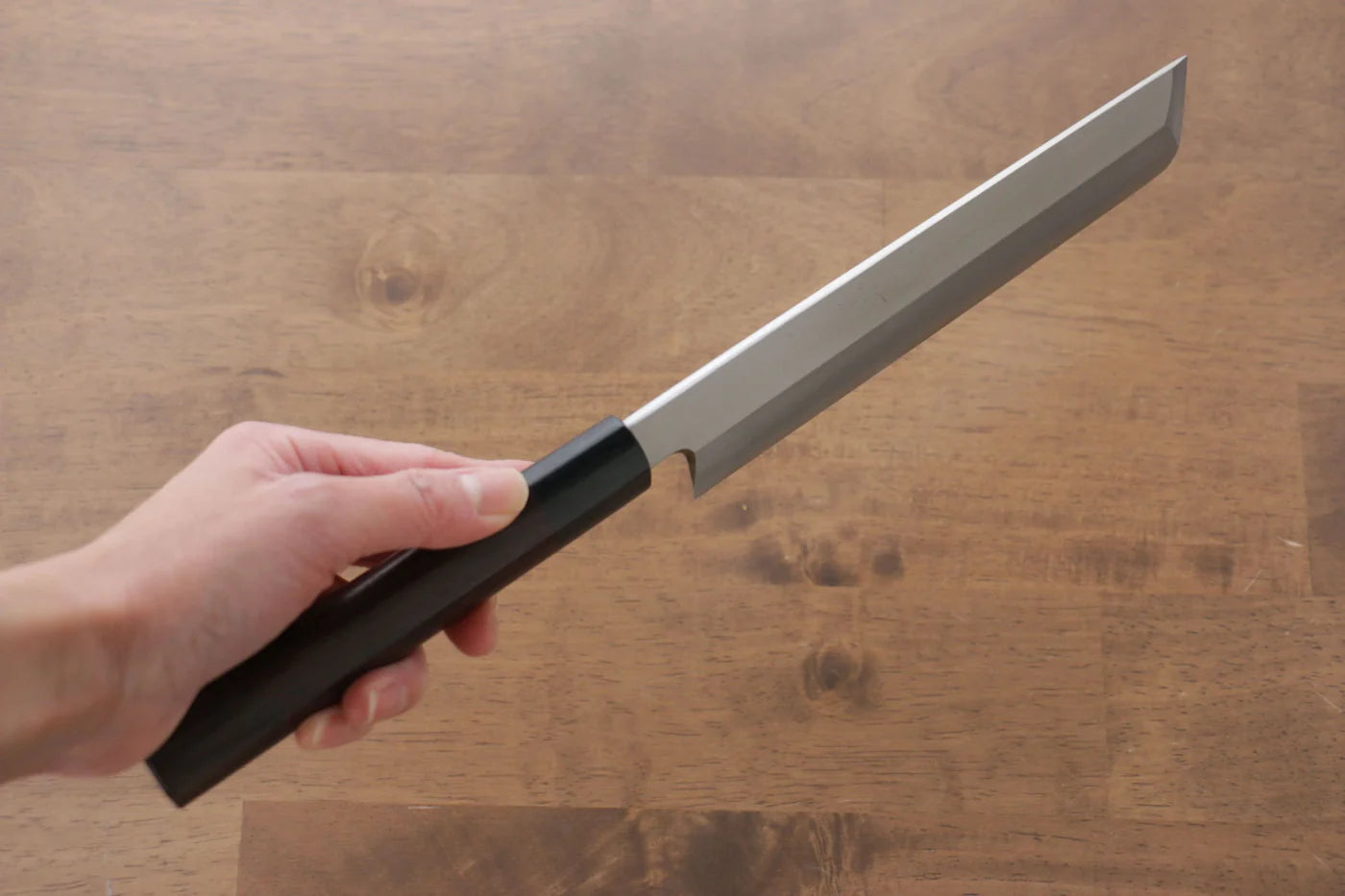 Jikko Silver Steel No.3 (เหล็กเงิน No.3) มีด Usuba มีดทำครัวญี่ปุ่น 180mm ด้ามไม้พะยูง