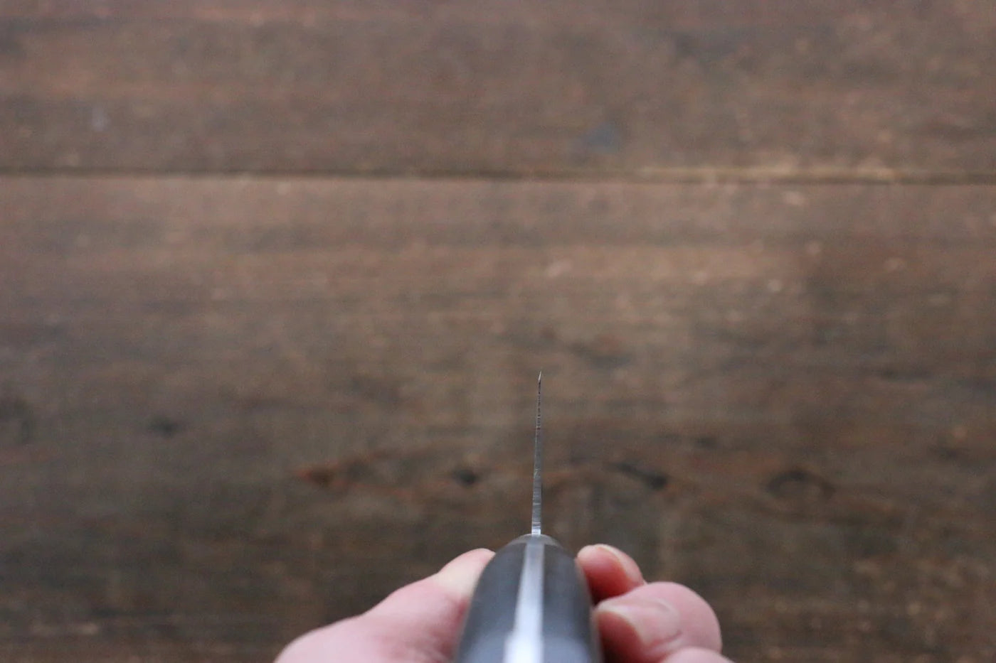 Sakai Takayuki Grand Chef Grand Chef Swedish Steel (เหล็กสวีเดน) มีดกิวโตะ Gyuto มีดทำครัวญี่ปุ่น 210mm ด้าม Micarta ดำ