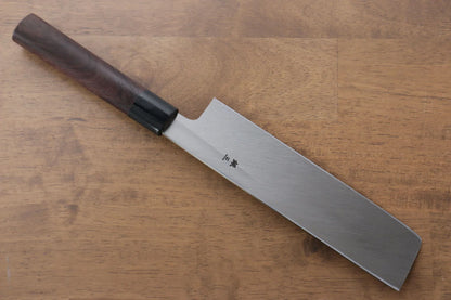 Jikko Silver Steel No.3 (เหล็กเงิน No.3) มีด Usuba มีดทำครัวญี่ปุ่น 195mm ด้ามไม้พะยูง