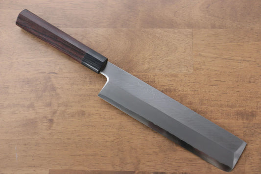 Jikko Silver Steel No.3 (เหล็กเงิน No.3) มีด Usuba มีดทำครัวญี่ปุ่น 210mm ด้ามไม้พะยูง