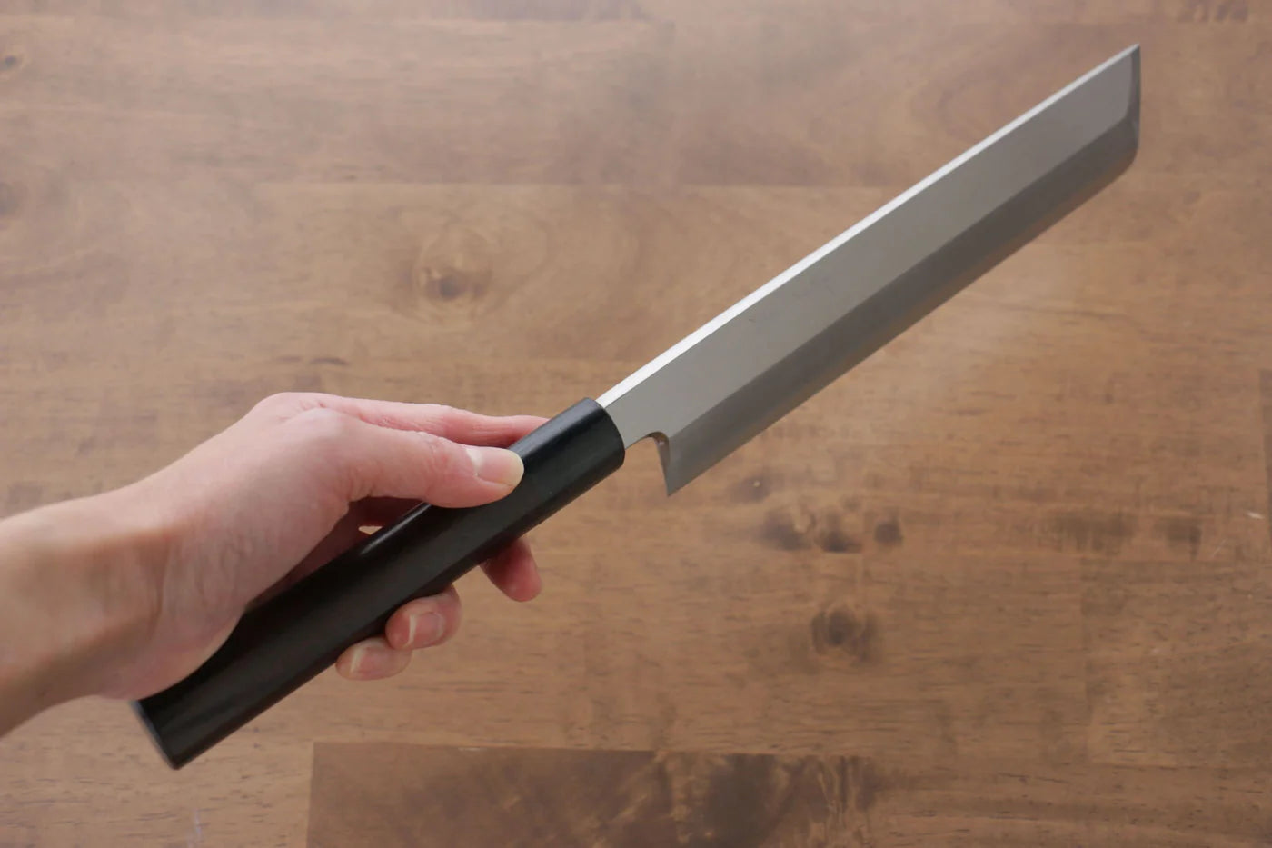 Jikko Silver Steel No.3 (เหล็กเงิน No.3) มีด Usuba มีดทำครัวญี่ปุ่น 210mm ด้ามไม้พะยูง