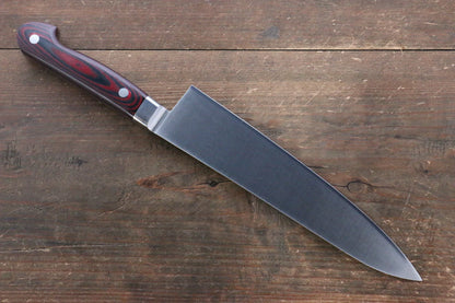 Sakai Takayuki Grand Chef Grand Chef Swedish Steel (เหล็กสวีเดน) มีดกิวโตะ Gyuto มีดทำครัวญี่ปุ่น 210mm ด้าม Micarta น้ำตาล