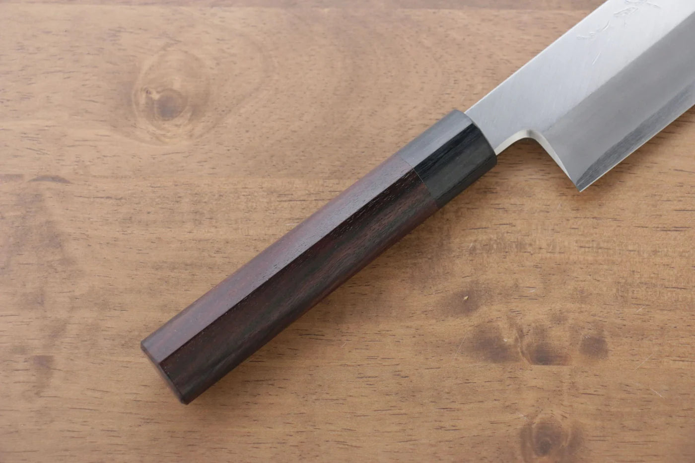 Jikko Silver Steel No.3 (เหล็กเงิน No.3) มีด Usuba มีดทำครัวญี่ปุ่น 210mm ด้ามไม้พะยูง