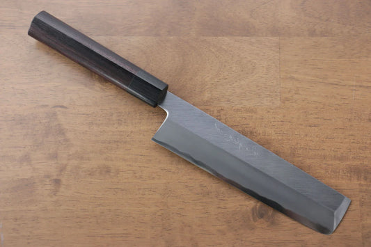 Jikko White Steel (เหล็กกล้าขาว) No.2 มีด Usuba มีดทำครัวญี่ปุ่น 180mm ด้ามไม้พะยูง