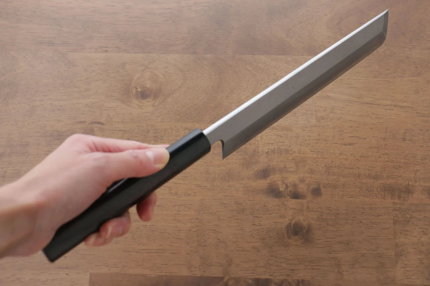 Jikko White Steel (เหล็กกล้าขาว) No.2 มีด Usuba มีดทำครัวญี่ปุ่น 180mm ด้ามไม้พะยูง