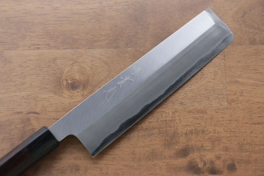 Jikko White Steel (เหล็กกล้าขาว) No.2 มีด Usuba มีดทำครัวญี่ปุ่น 210mm ด้ามไม้พะยูง