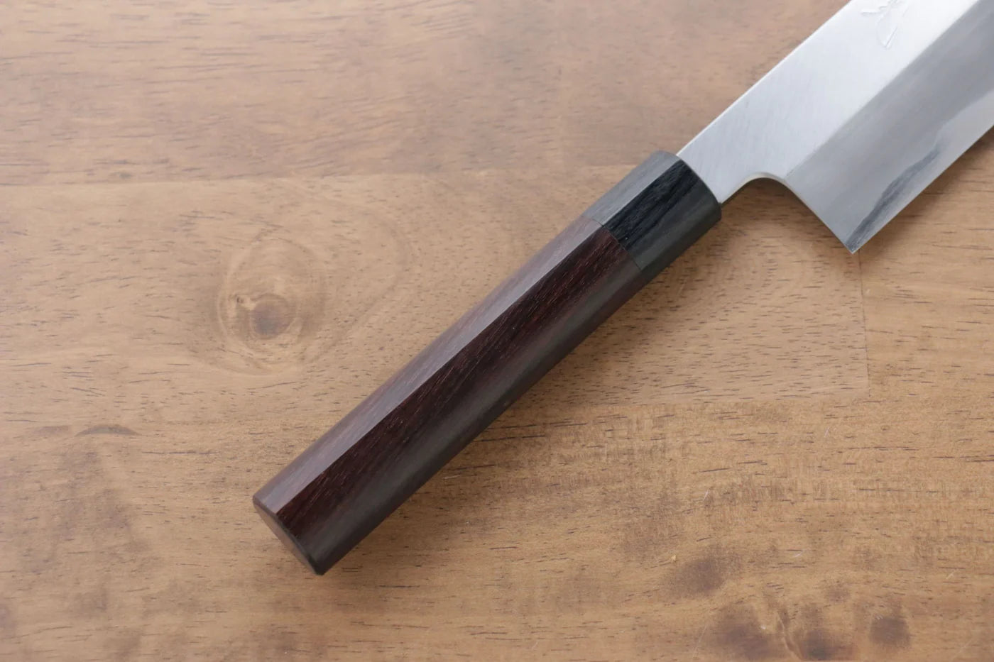 Jikko White Steel (เหล็กกล้าขาว) No.2 มีด Usuba มีดทำครัวญี่ปุ่น 210mm ด้ามไม้พะยูง