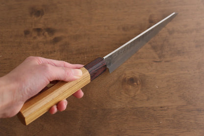 Sakai Takayuki VG10 ดามัสกัส 33 ชั้น มีดเลาะกระดูก เลาะกางปลา Sabaki มีดทำครัวญี่ปุ่น 150mm ด้ามต้นเซลโคว่าญี่ปุ่น (Japanese Elm)