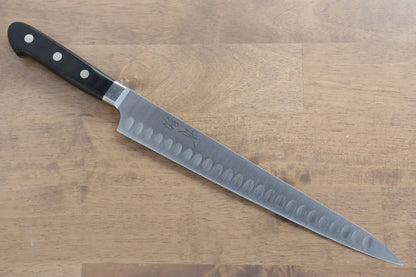 Seisuke Swedish Steel-stn (เหล็กสวีเดน stn) มีดเลาะเอ็นเเซลมอน Sujihiki Salmon มีดทำครัวญี่ปุ่น 270mm ด้ามไม้ Pakka wood สีดำ