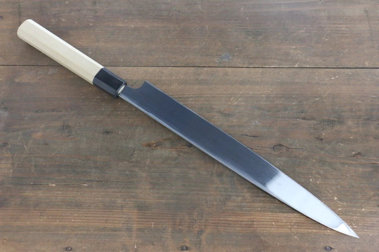 Seisuke White Steel (เหล็กกล้าขาว) No.2 มีด Yanagiba มีดทำครัวญี่ปุ่น 300mm ด้ามไม้พะยูง