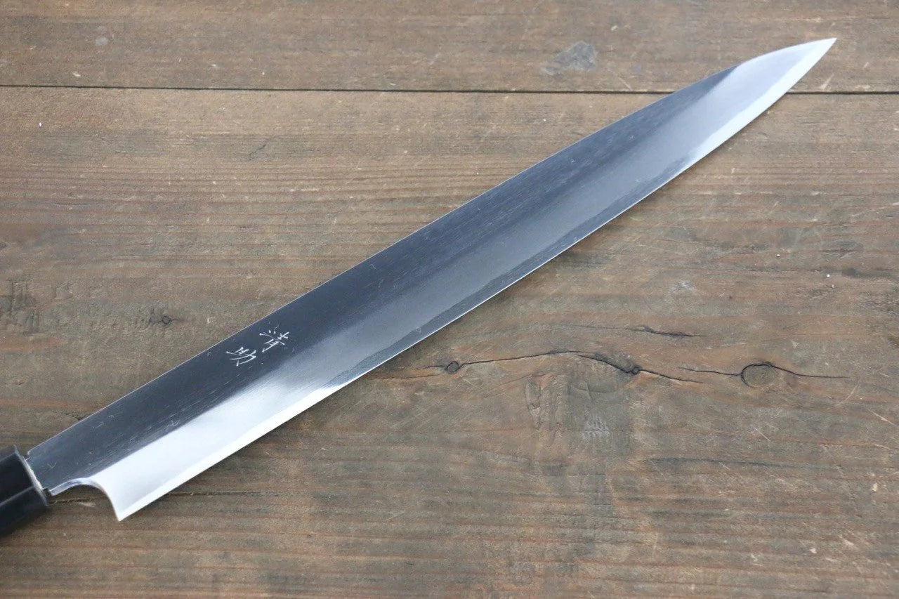 Seisuke White Steel (เหล็กกล้าขาว) No.2 มีด Yanagiba มีดทำครัวญี่ปุ่น 300mm ด้ามไม้พะยูง