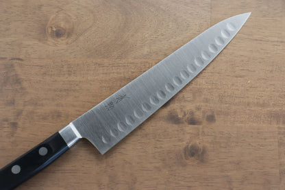 Seisuke Swedish Steel-stn (เหล็กสวีเดน stn) มีดกิวโตะเเซลมอน Gyuto Salmon มีดทำครัวญี่ปุ่น 210mm ด้ามไม้ Pakka wood สีดำ