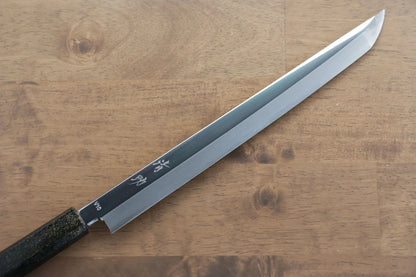 Seisuke VG10 มีด Sakimaru Takohiki มีดทำครัวญี่ปุ่น 300mm ด้ามไม้โอ๊กเคลือบ (Kamon)