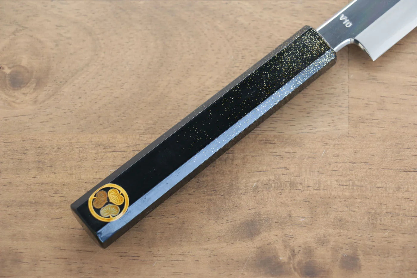 Seisuke VG10 มีด Sakimaru Takohiki มีดทำครัวญี่ปุ่น 300mm ด้ามไม้โอ๊กเคลือบ (Kamon)