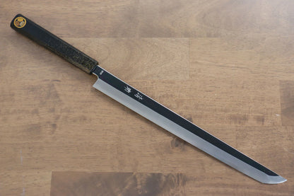 Seisuke VG10 มีด Sakimaru Takohiki มีดทำครัวญี่ปุ่น 270mm ด้ามไม้โอ๊กเคลือบ (Kamon)