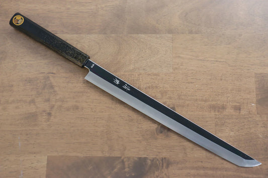Seisuke VG10 มีด Sakimaru Takohiki มีดทำครัวญี่ปุ่น 270mm ด้ามไม้โอ๊กเคลือบ (Kamon)