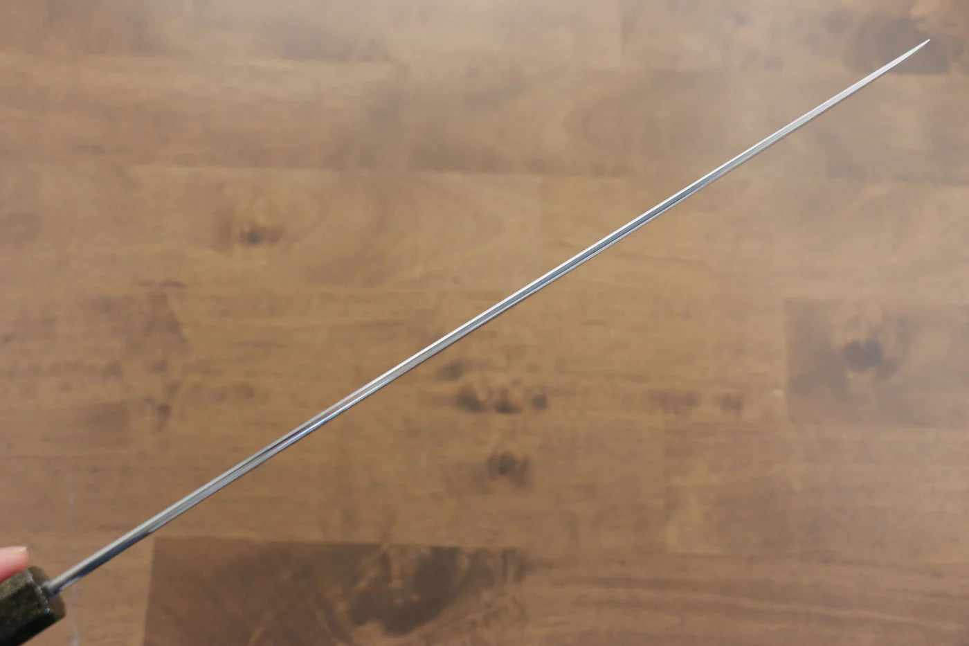 Seisuke VG10 มีด Sakimaru Takohiki มีดทำครัวญี่ปุ่น 270mm ด้ามไม้โอ๊กเคลือบ (Kamon)