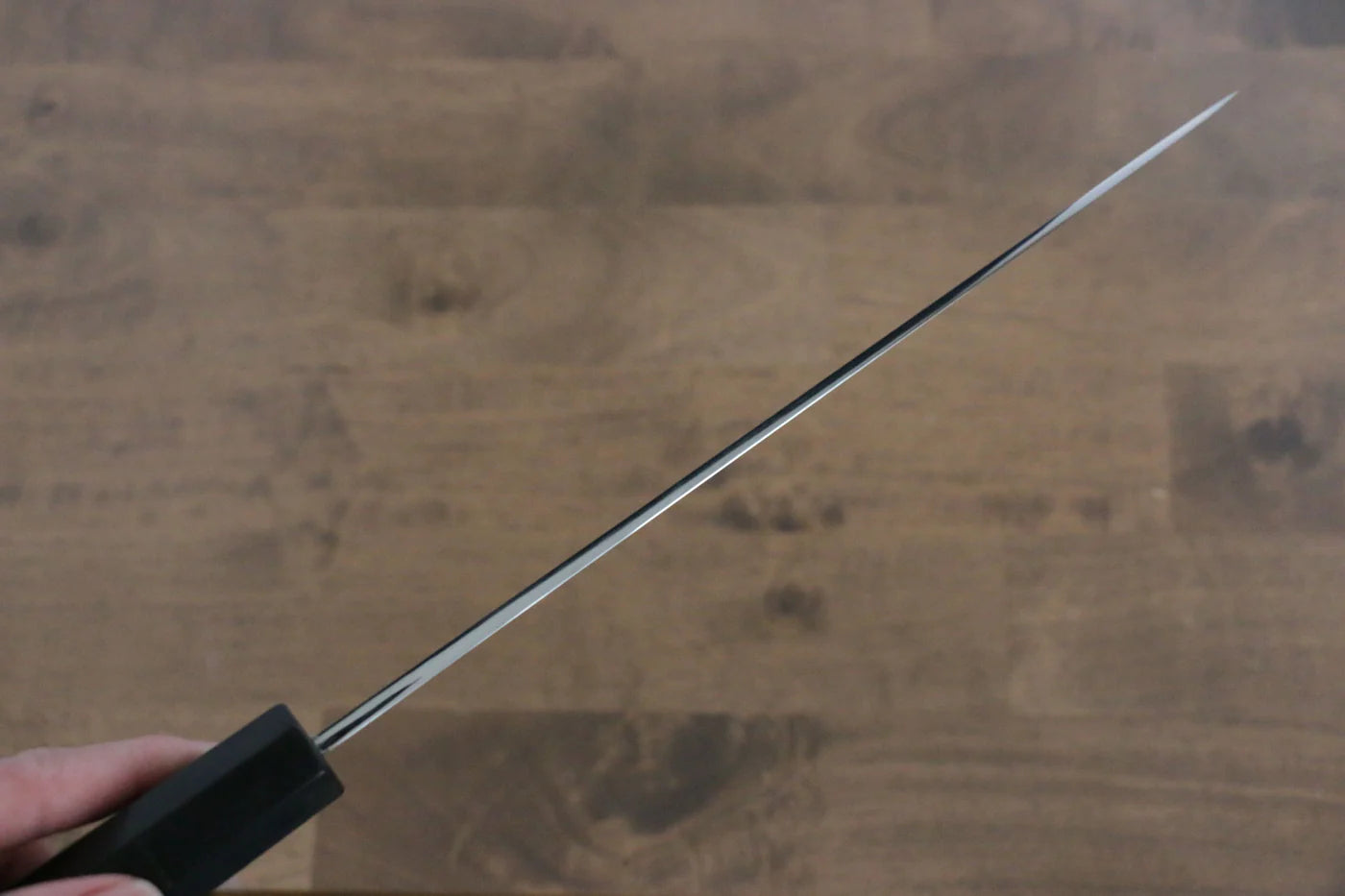 Jikko Fujisan Honyaki White Steel (เหล็กกล้าขาว) No.3 ขัดขึ้นเงากระจก มีดกิวโตะ Gyuto มีดทำครัวญี่ปุ่น 240mm ด้ามไม้มะเกลือ