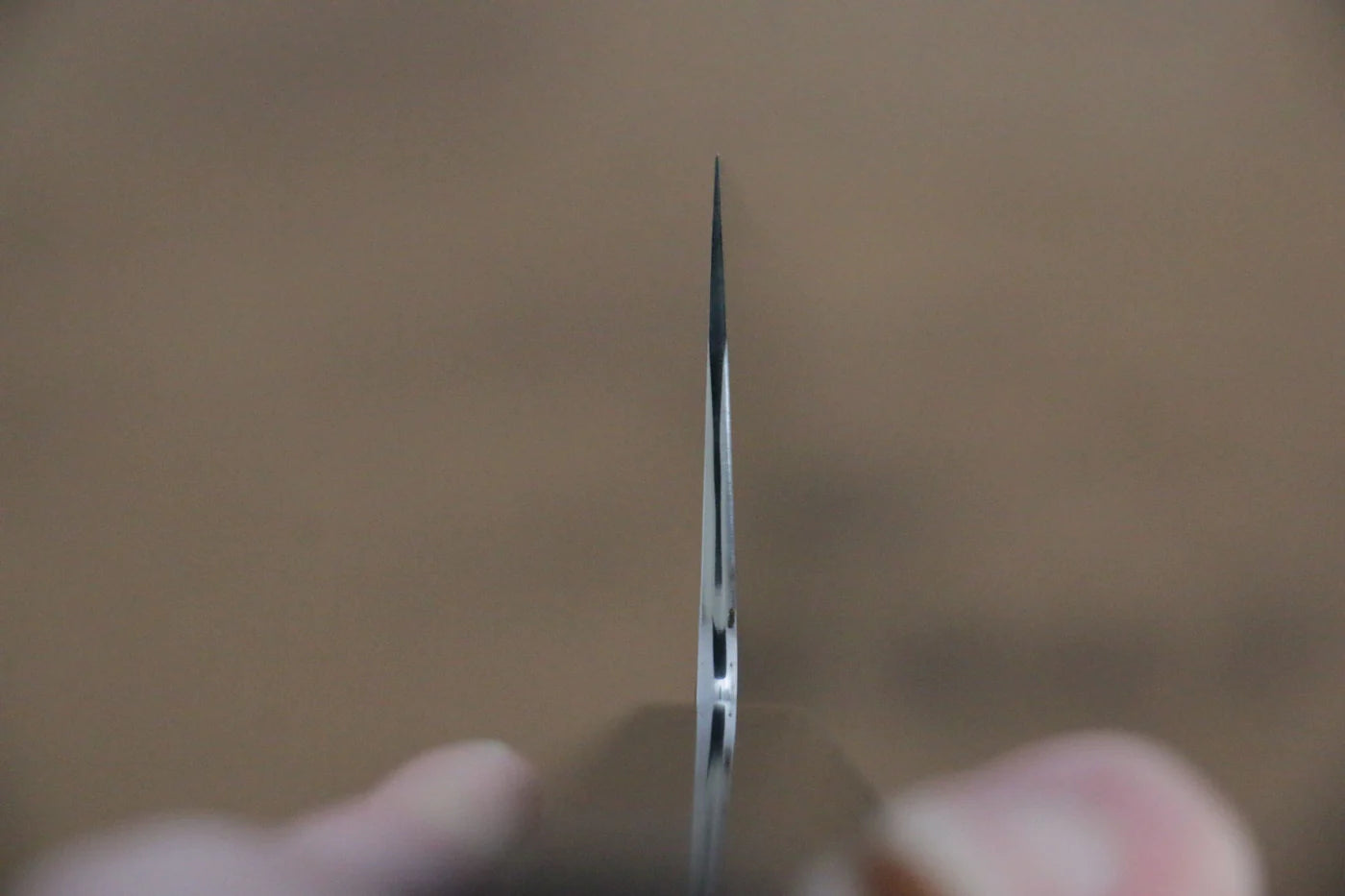 Jikko Fujisan Honyaki White Steel (เหล็กกล้าขาว) No.3 ขัดขึ้นเงากระจก มีดกิวโตะ Gyuto มีดทำครัวญี่ปุ่น 240mm ด้ามไม้มะเกลือ