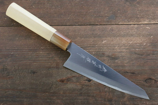 Hideo Kitaoka Blue Steel (บลูสตีล) No.2 ดามัสกัส มีดเลาะกระดูก Honesuki มีดทำครัวญี่ปุ่น 150mm ด้ามต้นเเมกโนเลีย