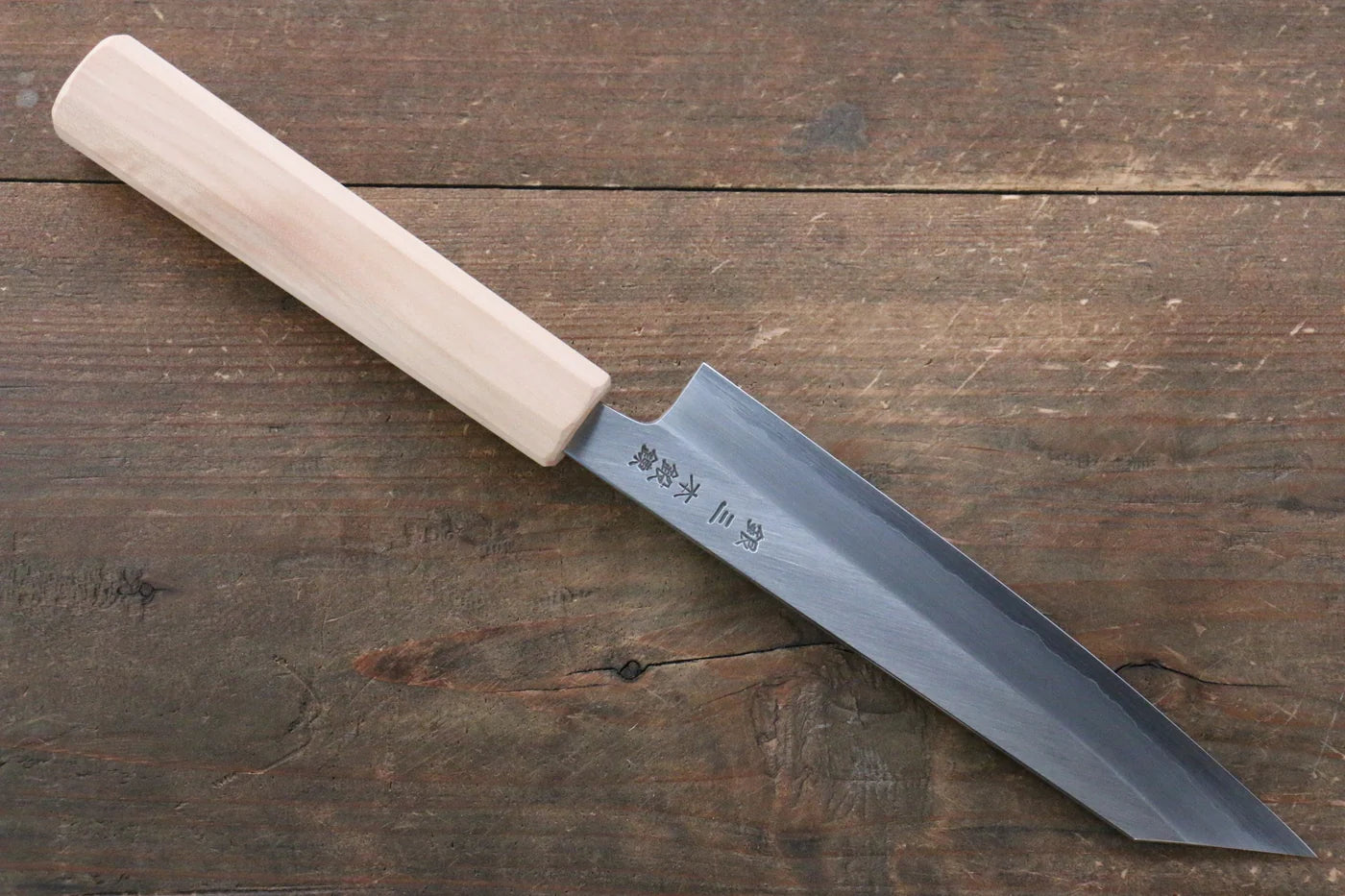 Seisuke Silver Steel No.3 (เหล็กเงิน No.3) มีด Kiritsuke Petty-Utility มีดทำครัวญี่ปุ่น 150mm ด้ามซากุระ