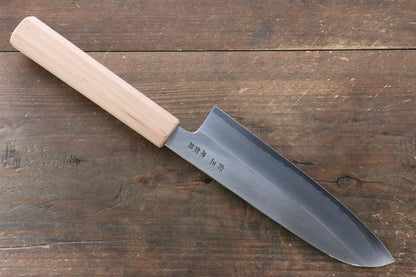 Seisuke Silver Steel No.3 (เหล็กเงิน No.3) มีด Santoku มีดทำครัวญี่ปุ่น 165mm ด้ามซากุระ