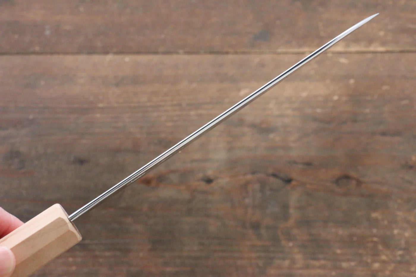 Seisuke Silver Steel No.3 (เหล็กเงิน No.3) มีด Santoku มีดทำครัวญี่ปุ่น 165mm ด้ามซากุระ