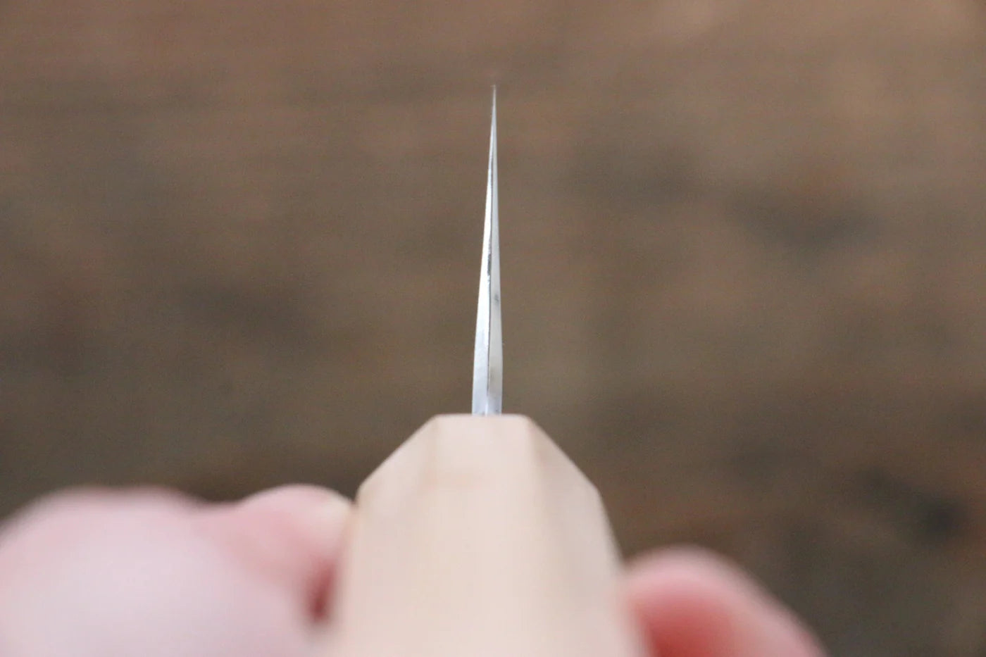 Seisuke Silver Steel No.3 (เหล็กเงิน No.3) มีด Santoku มีดทำครัวญี่ปุ่น 165mm ด้ามซากุระ