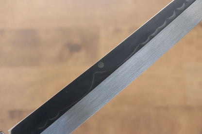Sakai Takayuki Fujisan White Steel (เหล็กกล้าขาว) No.2 Honyaki มีด Sakimaru Yanagiba มีดทำครัวญี่ปุ่น 300mm ด้ามไม้มะเกลือ (ประดับห่วง) มีฝัก (ปลอก) มีด