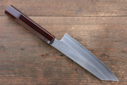 Seisuke Silver Steel No.3 (เหล็กเงิน No.3) มีดสำหรับการใช้งานได้ทั่วไป Bunka มีดทำครัวญี่ปุ่น 165mm ด้ามเคลือบ