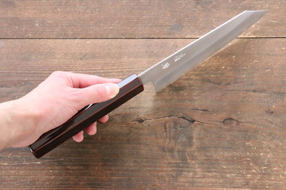 Seisuke Silver Steel No.3 (เหล็กเงิน No.3) มีดสำหรับการใช้งานได้ทั่วไป Bunka มีดทำครัวญี่ปุ่น 165mm ด้ามเคลือบ