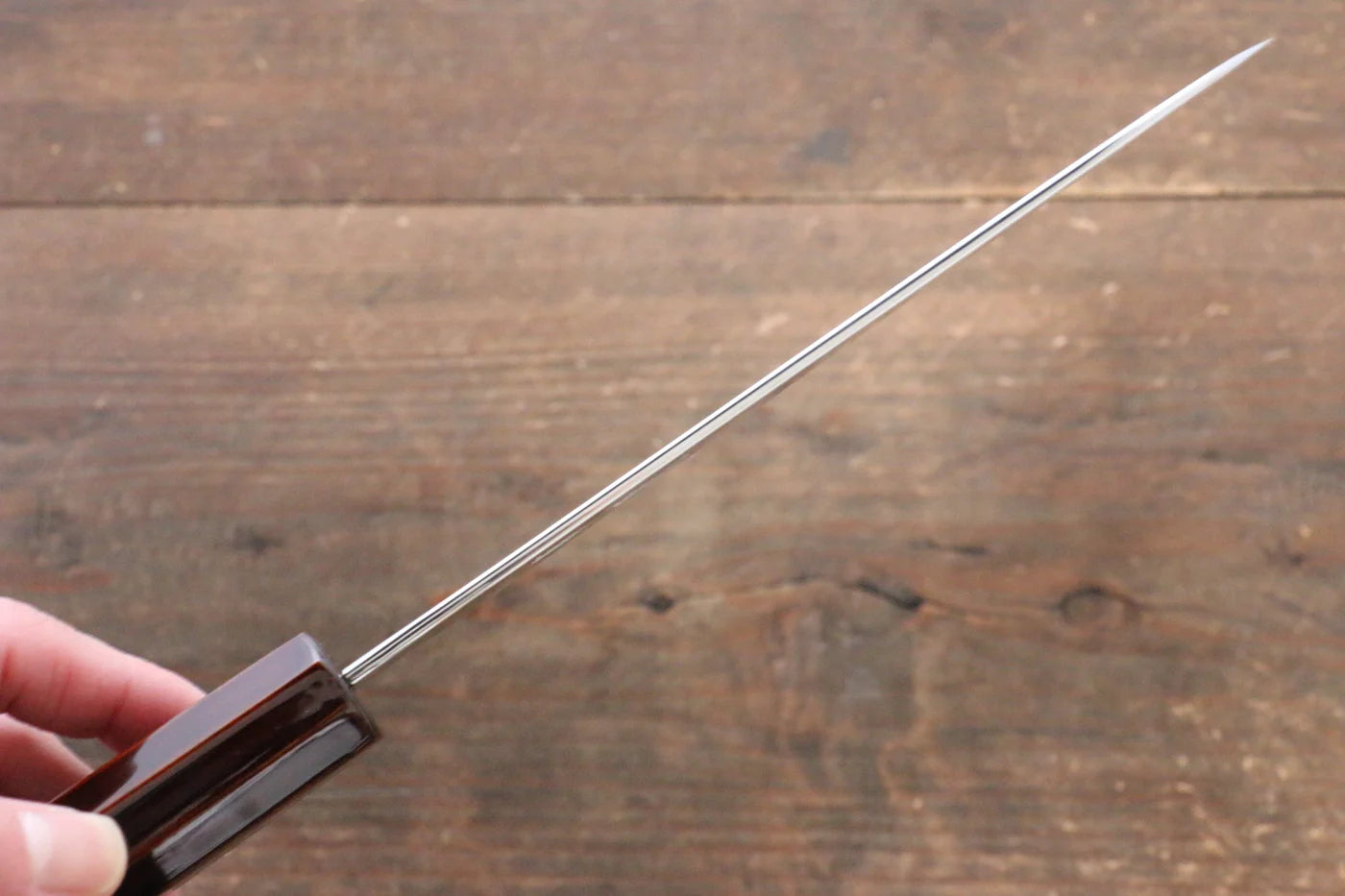 Seisuke Silver Steel No.3 (เหล็กเงิน No.3) มีด Santoku มีดทำครัวญี่ปุ่น 165mm ด้ามเคลือบ