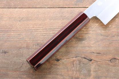 Seisuke Silver Steel No.3 (เหล็กเงิน No.3) มีด Santoku มีดทำครัวญี่ปุ่น 165mm ด้ามเคลือบ
