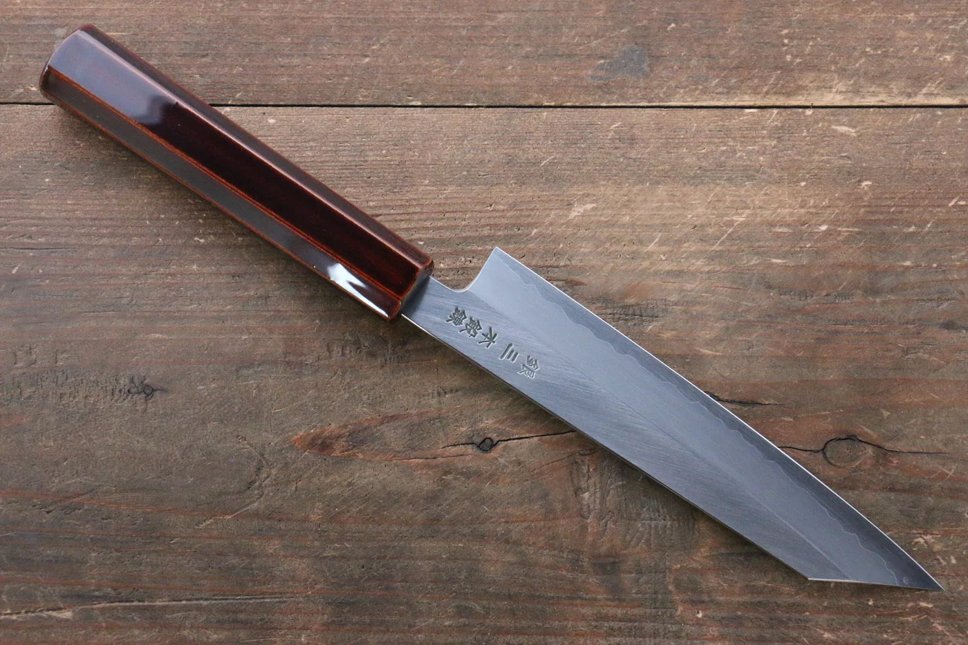 Seisuke Silver Steel No.3 (เหล็กเงิน No.3) มีด Kiritsuke Petty-Utility มีดทำครัวญี่ปุ่น 150mm ด้ามเคลือบ
