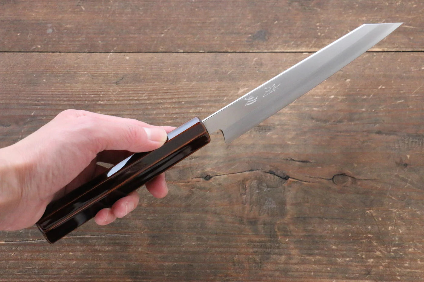 Seisuke Silver Steel No.3 (เหล็กเงิน No.3) มีด Kiritsuke Petty-Utility มีดทำครัวญี่ปุ่น 150mm ด้ามเคลือบ
