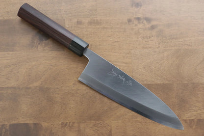 Jikko White Steel (เหล็กกล้าขาว) No.2 มีด Deba มีดทำครัวญี่ปุ่น 210mm ด้ามไม้พะยูง